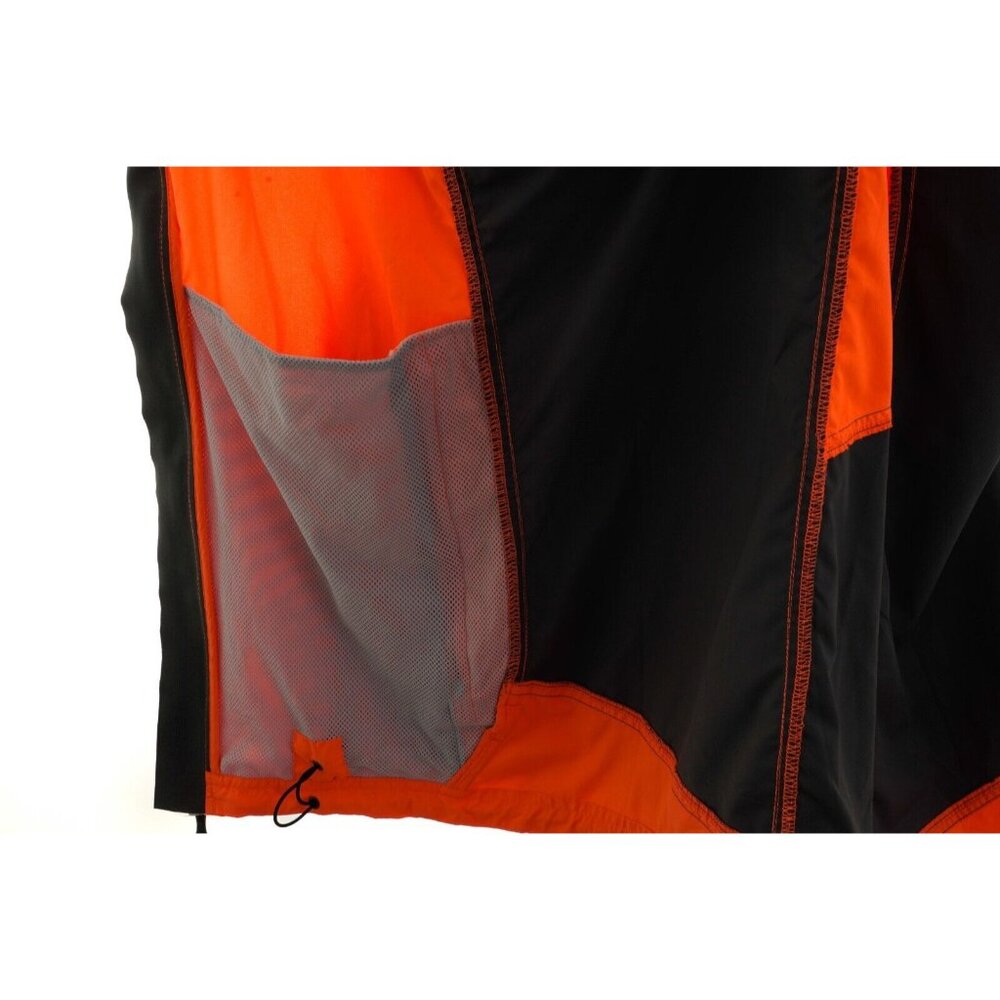 Saucony Vizipro Florescent Orange Running Vest Men's Sz XL - Picture 8 of 9